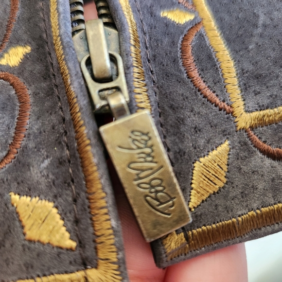 NWT BoB Mackie Zip Up Embroidered Jacket XS - Picture 2 of 7